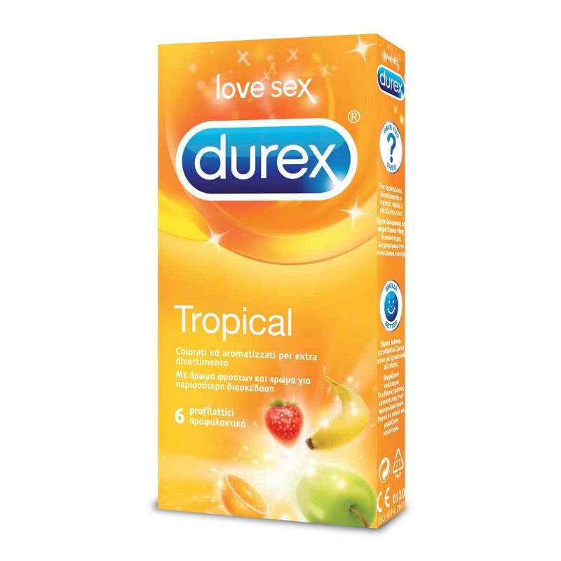 DUREX TROPICAL 6PEZZI