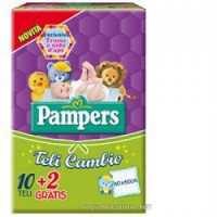 PAMPERS TELO 10+2PZ